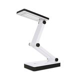 Desk Lamp,Portable Folding 24 LED,Sensitive Touch Control,3 Levels Adjustable Brightness Dimmable,USB Charging/Battery Power Mode