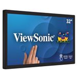 ViewSonic TD3207 32 Inch 1080p 10-Point Multi Touch Screen Monitor with HDMI, USB-B, and DisplayPort Inputs