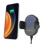 Kenu Airframe Car Phone Mount Wireless Charger - Air Vent Cell Phone Holder, Qi Fast-Charging, Expandable Grip, Use with iPhones, Samsung and Androids