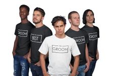 Groom & Squad Best Man Matching T-shirt - Wedding Stag Party Bachelor Dad Father Bride Gift Groom Fiance Bride Wedding Gift Shirt Best Man