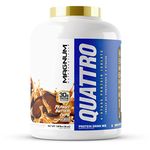 Magnum Nutraceuticals Quattro Protein Powder - Peanut Butter Cups Flavor - 4lbs