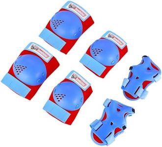 Youth/Kids Knee Pads Elbow Pads Wrist Guards Protective Gear Set for 3-15 Years Child Roller Skates, Skateboard, Cycling, Inline Skating, BMX Bike, Scooter Riding and Other Outdoor Sports