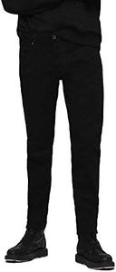 Diesel Men's Larkee-beex Straight Jeans, Black (Straight), 36W x 30L