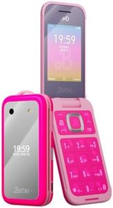 HMD Barbie | Flip | Unlocked | KaiOS | Compatible with All Carriers | Power Pink | US Version