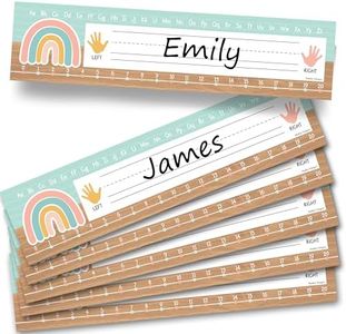 25 Colorful Desk Name Plates for Classroom - Classroom Name Tags for Desk, Desk Name Tags for Classroom, Student Name Tags for Desks, Student Name Plates for Desks Classroom, Name Plate for Desk Kids