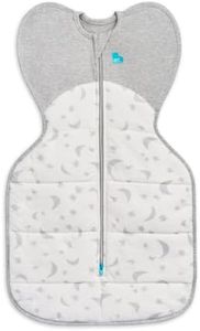 Love To Dream Swaddle Up, Extra Warm for Winter, Baby Swaddle, Arms Up Position, Twin Zip, 3.5TOG Wearable Blanket, Medium (3-6 Months), White