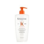 Kérastase Nutritive, Gentle Hydrating Shampoo for Dry Hair, Nourishing Protein Formula with Niacinamide, Moisturises, Softens and Restores Shine, Bain Satin, Refillable Bottle 500 ml