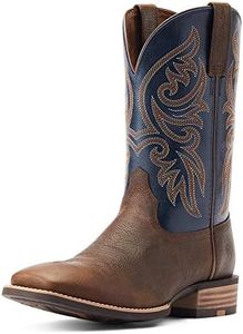 ARIAT Men's Slingshot Western Boot, Rowdy Rust/Dark Denim, 10.5 Wide