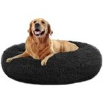 ZEXSAZONE Washable Both Sides usable Comfortable Pet Bed l Dog Bed l Large Dog Bed for Large and Medium Dogs and Pets, Extra Large Dogs Labrador, German Shepherd XL Size Big Dog Bed (L, Black)