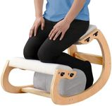 Adjustable Kneeling Chair, Wooden E