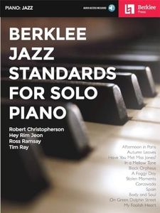 Berklee Press Jazz Standards for Solo Piano Book