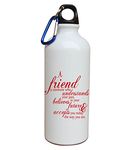 TIED RIBBONS Aluminium Friendship Day Special Surprise for Best Friend Printed Sipper Bottle (Multicolour, 600 Ml)