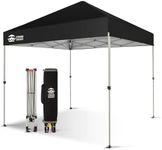 CROWN SHADES 8x8 Pop Up Canopy, Pat