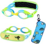 RUIGAO Kids Swim Goggles Age 2-6, T