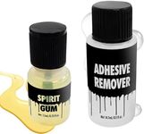 Dress-Up-America Spirit Gum and Adhesive Remover Kit - Large size (7.3 ml) - Face and Body Halloween Cosmetic Glue Makeup Kit