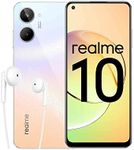 realme 10-8+128GB Smartphone, 90 Hz Super AMOLED Display, 50 MP Colour AI Camera, Helio G99 Chipset, Powerful 5000 mAh Battery, 33 W SupervoOC Charging, Clash White