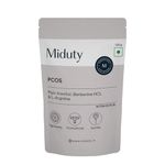 Miduty by Palak Notes PCOS Powder Myo Inositol and D Chiro Inositol PCOD, PCOS Women Support, Menstrual Cycle and Irregular Periods - 150g