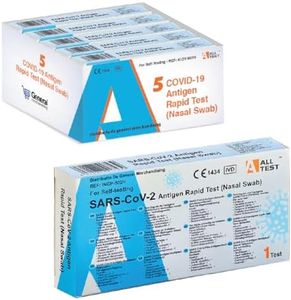 ALLTEST 5 Tamponi NASALI Rapidi Covid 19 / Tampone nasale per l'Antigene SARS-COV-2 || Validato per le nuove Varianti 2024