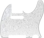 Fender Standard Telecaster Pick Guard (8-Hole) 4-Ply - White Pearl