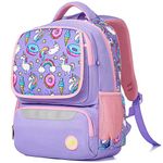 DZHJKIO Unicorn Kitty School Backpack for Girls & Boys, Large 16 Inches Casual Day Pack Cartoon Rucksack? (Unicorn Kitty) 1