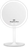 Magnification Mirror With Light