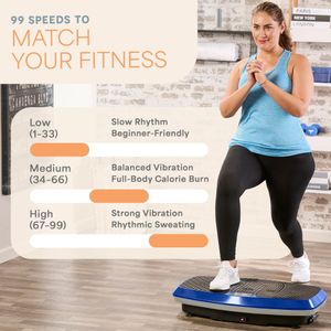 LifePro Hovert 3D Vibration Plate – Full Body Exercise Machine