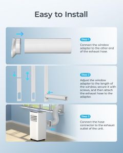 Portable Air Conditioner 9000 BTU – Compact Cooling Unit