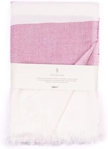 HABER 100% Bamboo Large Bath Towel Ultra Soft, Light Weight, & Quick Dry Towel for Bath, Travel, Gym, Beach, Pool, and Yoga | 76 X 152 cms (Lalic)