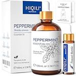 HIQILI Peppermint Essential Oil, 10