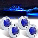 Boaton Marine Lights For boats, Boat Interior Lights, Boat Deck Lights, Courtesy Lights, Night Fishing Lights For Pontoon Boat, Yacht, Bass Boat (4 Pack)