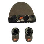 Nike Jordan Infant Baby Hat and Booties Set