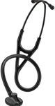 3M Littmann Master Cardiology Stethoscope, 2161, Stainless Steel Black-Finish Chestpiece, 27" Black Tube, Stem, and Headset