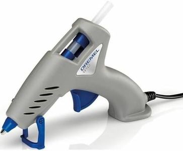 Dremel 910 Pistolet à Colle Chaude pour Petits Projets de Collage, Loisirs Créatifs et Bricolage avec Température de Chauffe à 165°C fourni avec 3 Batons de Colle 7 mm