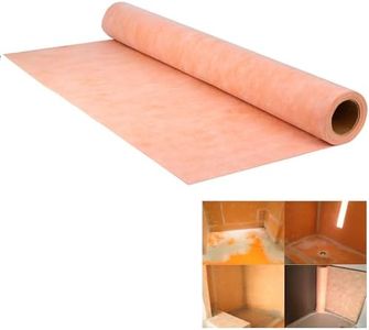 Professional Waterproof Membrane for Shower,- 3.3 FT x 33 FT Roll (108 Sq Ft), 23.6 Mil Thick, Superior Waterproofing Solution for Bathroom, Kitchen,Saunas and Wet Areas