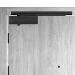 Buildskill Hydraulic Door Closer with Pelmet Arm, Door Closer for Wooden Door, Aluminium, Metal Door, Automatic Door Closer for Home, Door Stopper with Adjustable Speed, 85 Kg, Matt Black (Pack of 2)