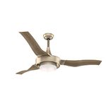 Casablanca Fan Company 59168 Perseus Indoor Ceiling Fan with Wall Control, Large, Metallic Sunsand