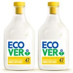 Ecover Fabric Softener, Gardenia & Vanilla, 2 x 47 Washes, 2 x 1.43L (Pack of 2)