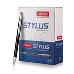 Unomax Stylus Premium Metal Body Liquid Ball Point Pen (Set of 6- Blue) (UNMX_Stylus_1PC_BLU)