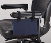 Ducksback armrest Storage Bag/Organizer for use with a Mobility Scooter/Wheelchair - Blue