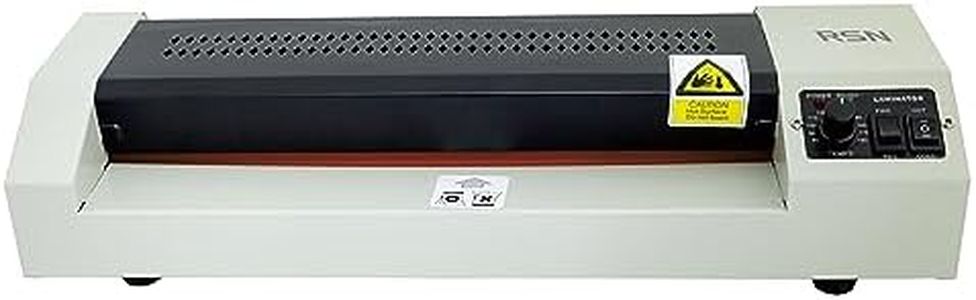 RSN Asia A3 ECO-12 Hot and Cold Metal Laminator Machine (White and Black, 214431)