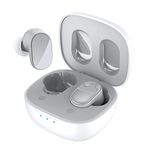 HTC True Wireless Earbuds 7 Bluetooth 5.3, in-Ear Headphones 45ms Ultra Low Latency Noise Cancelling for Gaming, Exercising -22H Playtime/Dual Modes/IPX4 Waterproof/Built-in Mic Grey