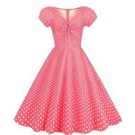 Today Show Shop Martha May Whovier Costume Godmother Shirt Ao Dai Wedding Apron Dress Polka Dot Skirt for Women Anna Cape Adult Cupid Halloween Costume Watermelon Skirt, D-pink, Small