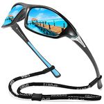 Sports Polarized Sunglasses For Men Cycling Driving Fishing 100% UV Protection