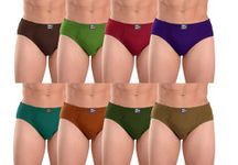 Gven Cotton Underwear Trunks 8 Pcs Combo -Size:85cm -Medium (M) = 85CM Multicolour