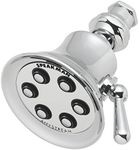 Speakman S-2254 Retro Anystream High Pressure Adjustable 2.5 GPM Solid Brass Shower Head, Polished Chrome