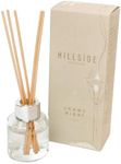 Hillside Candle Snowy Night Reed Diffusers, Oil Diffusers for Home, Premium Fragrance Oil Air Freshener, Fresh Fir Needles & Garland Fragrance with Wintery Cedarwood and Red Berries (6.7 Fl Oz)