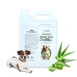 Forcans Aloe Vera Short Coat Dog Shampoo, 4L - Gentle, Moisturizing Formula for Shiny, Healthy Coat, Ideal for Sensitive & Trouble-Prone Skin