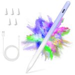 Stylus Pen for iPad 2018-2022 with Palm Rejection, Active Pencil for Apple iPad 10th/9th/8th/7th Generation, iPad Pro 11/12.9 inch, iPad Air 5th/4th/3th Gen, iPad Mini 6th/5th Gen (Sky Grey)