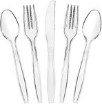 Plastic Silverware Set for Party, D