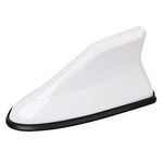Car Shark Fin Aerial Antenna, for Hyundai ix35 iX45 iX25 i20 i30 Tucson Accent Roof Aerial Waterproof ABS Plastic Car Exterior Styling Accessories,white style
